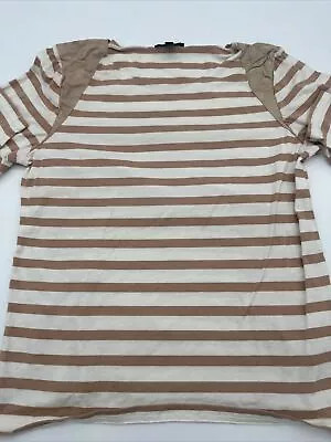 J. Crew Long Sleeve Shirt Women Large Striped…#4425 • $5.10