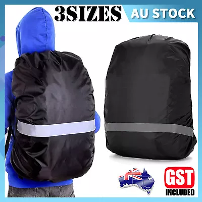 Outdoor Foldable Backpack WaterProof Rain Cover Rucksack Camping Travel Cover AU • $6.49