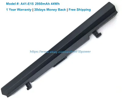 44Wh A41-E15 Battery For Medion Akoya E6429 E6431 Erazer P6677 P6678 P6689 P6889 • $43.69