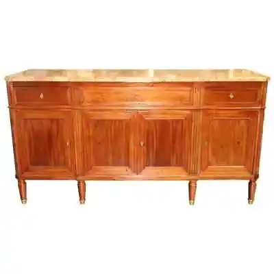 Fine Quality French Directoire Maison Jansen Breche D' Alep Marble Sideboard • $3960