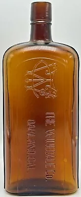 Antique Western Winedale Co Oakland California Quart Brown Bitters Empty Bottle • $109.95