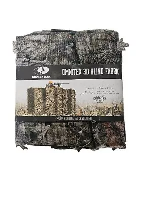 Camouflage Hunt Blind Fabric 3D Omnitex Leafy Mossy Oak Break-Up Country 12'X56  • $11.69