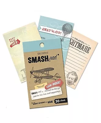 K&C Company Smash “TRAVELS” 30 Sheet Pack 2.75x4.75 Smashbook Junk Journal Cards • $7.50