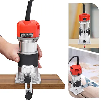 6 Variable Speeds Wood Trimmer Compact Router Compact Wood Palm Router Tool 800W • $52.25