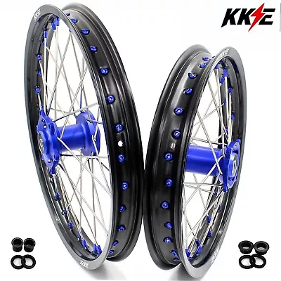 KKE 19/16 Wheels For Kawasaki KX80 KX85 1993-2023 KX100 2014-2021 Dirt Bike Rims • $499