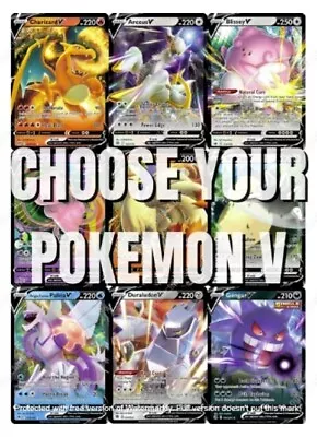 $1.95 • Buy Pokemon V - Choose Your Card - Ultra Rare, Full Art Holo TCG - NM