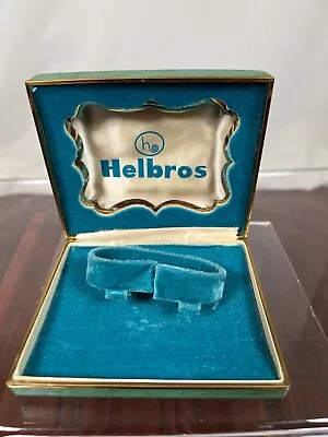 Vintage Helbros Watch Presentation Box Case Only No Watch • $35