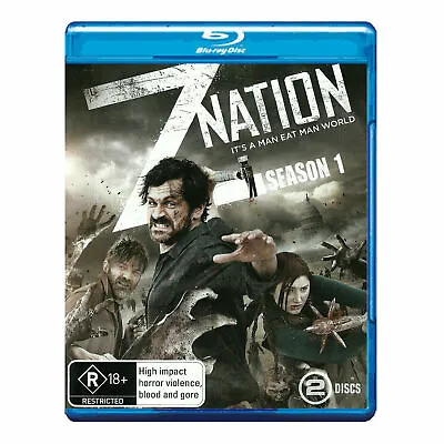 Z NATION: SEASON 1 - IT'S A MAN EAT MAN WORLD - NEW 2 BLURAYs • $10.95