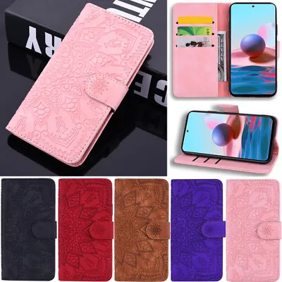 Flowers Wallet Leather Flip Case Cover For Xiaomi Redmi Note 12 Note 12S 11 Pro • $13.16