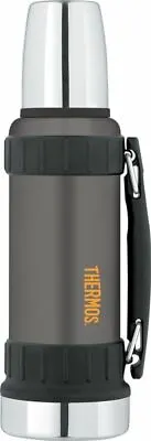 $56.99 • Buy New THERMOS 1.2 Litre Work Series Vacuum Insulated Flask Gunmetal Grey Genuine