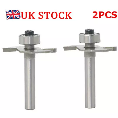 £7.99 • Buy 2mm Slot Cutter For Knock On Edging For VW Campervan T Trim Edging Router Bit 2x