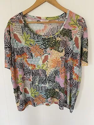 Gorman Collaboration Artist Camilla Perkins & Gorman Top Size 16 • $35