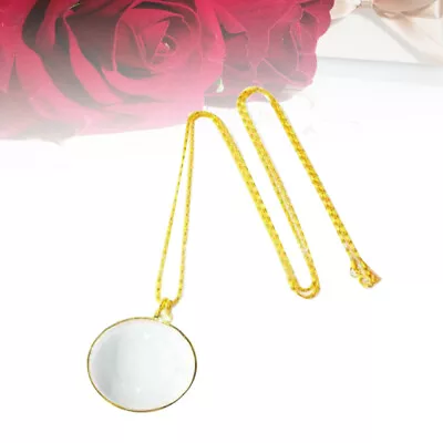 Lens Necklace Magnifying Lens Reading Magnifying Monocle Eye • $9.55