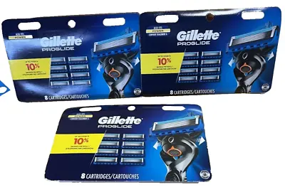 Gillette Proglide Men Razor Blades Cartridges Factory Sealed PACK OF 24 • $49.90