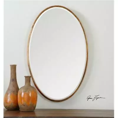 Uttermost 12894 Herleva Gold Oval Mirror • $261.80