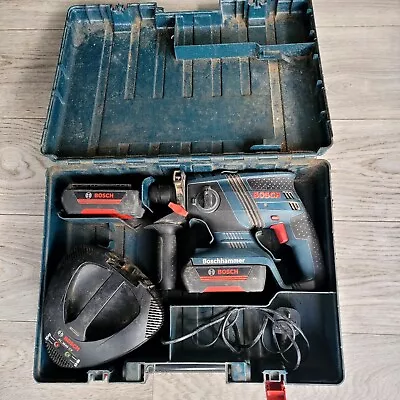 Bosch 36volt Cordless Hammer Drill Plus 2  Batteries Charger & Case • £150