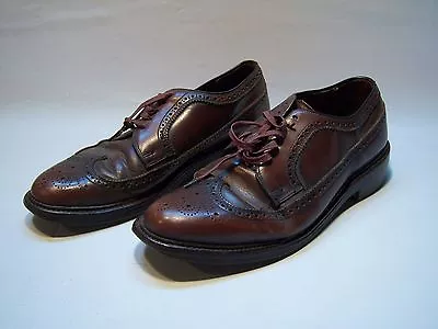 Vintage Casual Leather Oxford Shoes Men's Size 10 • $24