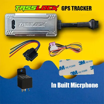 Tasslock GPS Tracker - Real Time Vehicle Van Motorbike Caravan With Immobilizer • £24.99