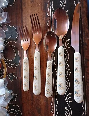 40 PCs  Vintage Country Bear Flatware Set • $35