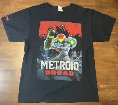 Metroid Dread T Shirt Nintendo Switch GameStop Video Game Unisex Medium  • $21.99