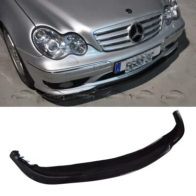 Carbon Fiber Front Lip Bumper Spoiler For Mercedes-Benz W203 C200 C220 C250 • $365.50