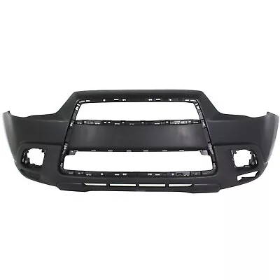 Front Bumper Cover For 11-12 Mitsubishi Outlander Sport W/ Fog Lamp Holes Primed • $136.15