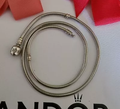 Genuine Pandora Moments Snake Chain Necklace 45cm • $70