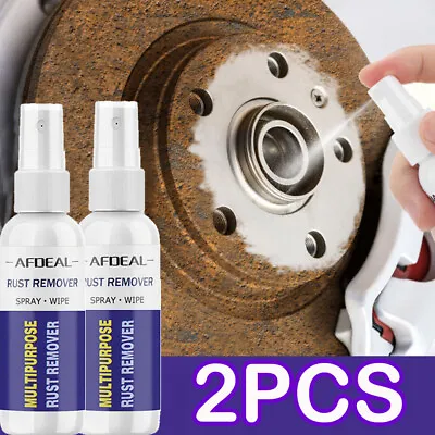 2Pcs Anti-rust Rust Remover Derusting Spray Car Maintenance Cleaning Tool 30ml • $9.78