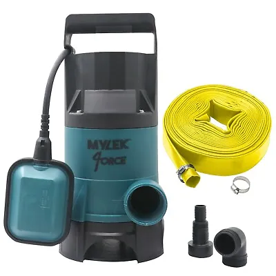 £79.99 • Buy Submersible Water Pump Electric Dirty Clean Flood 400W With 15m Heavy Duty Hose