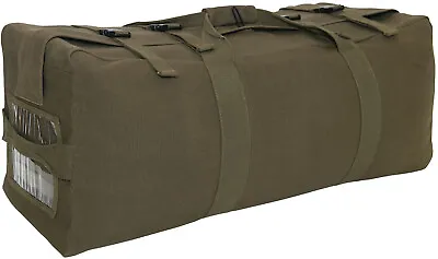 Olive Drab Canvas Gen II Duffle Bag 2 Strap Backpack Tactical Army Type Duffel • $37.99