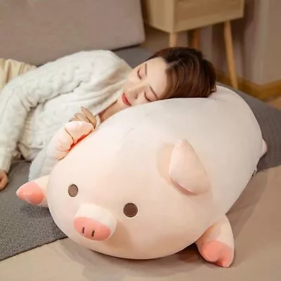 Pig Stuffed Animal 50CM Kawaii Plushies Plush Cute Pillow Pillows...  • £25.49