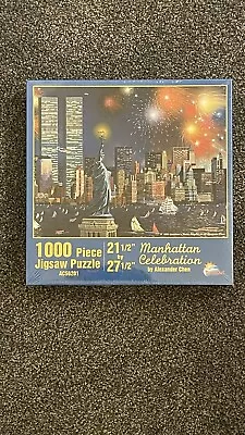 Vintage Suns Out Alexander Chen 1000 Piece Jigsaw Puzzle Manhattan Celebration • $15