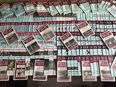 £1.25 • Buy Huge Selection Of West Ham United Homes 1963-1983 Most Mint / Very Good