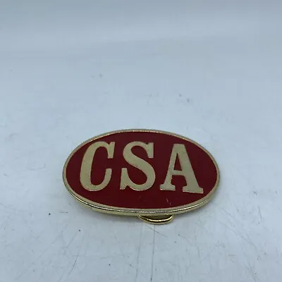 Vintage 1975 CSA Confederate States Of America Bergamot Brass Belt Buckle • $25.97