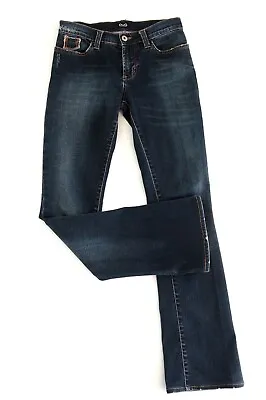 DOLCE & GABBANA Vintage Bootcut Jeans Blue Low Rise Size 25 (W27 X L30.75) • $61.69