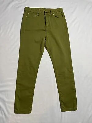 Michael Kors Jeans Womens 27 6P Olive Green • $17.99