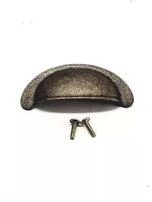 $9.95 • Buy Belwith Drawer Pull Cup Handle PA1022-WOA Cabinet Hardware  Antique Look 2.5  CC