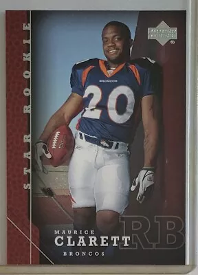 2005 Upper Deck Star Rookie #275 Maurice Clarett Denver Broncos Football Card  • $1.04