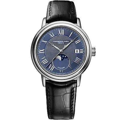 Raymond Weil 2879-STC-00508 Men's MAESTRO Blue Dial Automatic Watch • $546.84