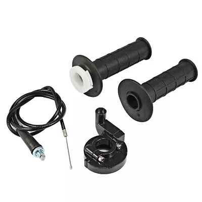 $10.49 • Buy HandleBar Grip Throttle Cable Tube Clamp For Honda CRF XR 50 Pit Bike Motorcycle