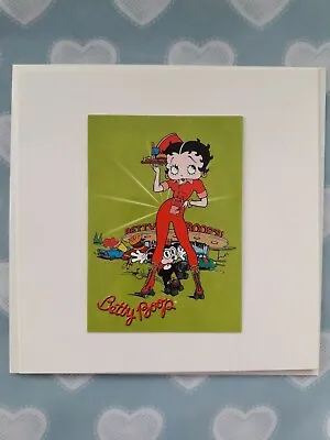 £3.65 • Buy Birthday Card Roller Skating Diner Waitress Betty Boop