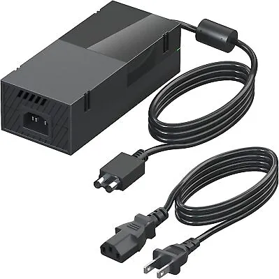 $20.99 • Buy For Microsoft Xbox One Console AC Adapter Brick Charger Power Supply Cord Black