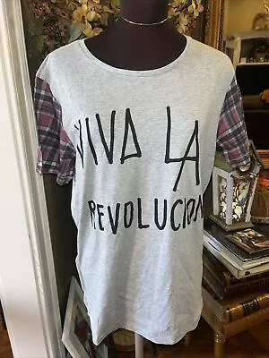 Ksubi Women’s Viva La Revolution Tee Sz Small NWT • $26.24