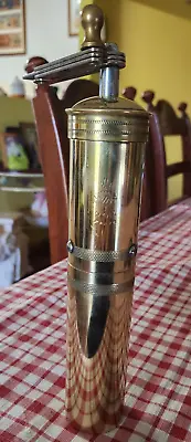 Vintage HON Coffee  Grinder Brass Manual Straight Mill • $100