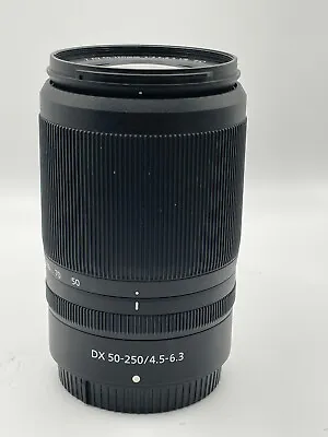 Nikon Z DX 50-250mm 1:4.5-6.3 VR LENS - NIKKOR Z 50-250 Mm F/4.5-6.3 - EXCELLENT • £209