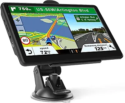 Sat Nav GPS Navigation For Car: 2023 Latest Map Touchscreen 7 Inch 8G 256M • £42.70
