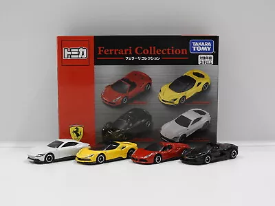 1:62 Ferrari Collection 4 Car Set - Made In Vietnam Tomica 207026 • $59.46