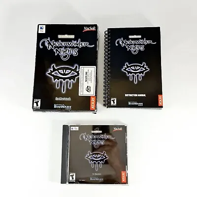Forgotten Realms Neverwinter Nights For Macintosh PC Vintage Game With Manual  • $39.95