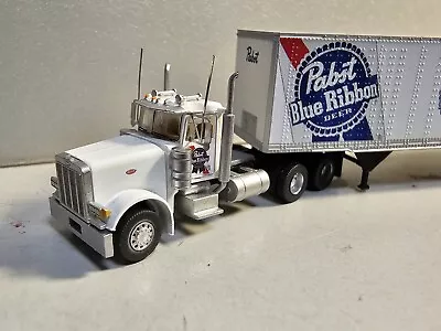 Trainworx Peterbilt 379 Custom Built N Scale Truck 1:160 Pabst Blue Ribbon Beer • $129.99