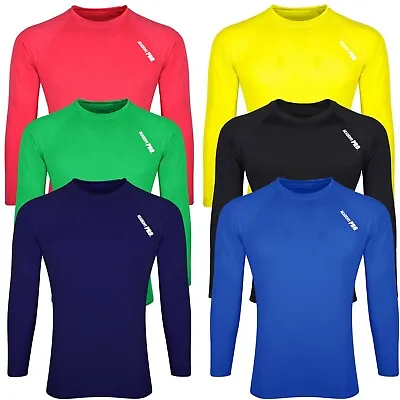 £12.99 • Buy Compression Under Layer Base Top  Long Sleeve  ACADEMY PRO FOOTBALL